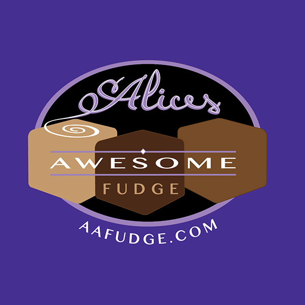 Alice's Awesome Fudge logo